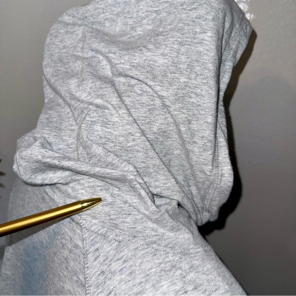 Tommy Hilfiger Sport Gray Red Blue L/S T-Shirt Hoodie 90’s Y2K‎ Ladie’s Small - Picture 10 of 11